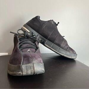 Air Jordan A01696-010 Black TE Low Profile Sneakers